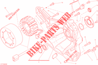 COPERCHIO / GENERATORE per Ducati Monster 659 2021