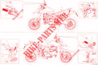 ETICHETTA DI AVVERTENZE per Ducati Hypermotard 950 SP 2021