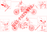 ETICHETTA DI AVVERTENZE per Ducati Hypermotard 950 RVE 2021
