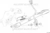 CAVALLETTO LATERALE per Ducati Multistrada V2 S 2022