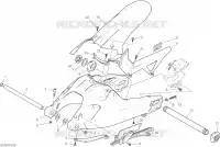 FORCELLONE POSTERIORE per Ducati Multistrada V2 S 2022
