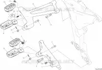 PEDANE DESTRO   PEDALE FRENO per Ducati Multistrada V2 S 2022