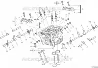 TESTA CILINDRO VERTICALE per Ducati Multistrada V2 S 2022