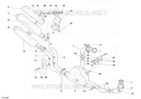IMPIANTO SCARICO  Monster ducati-motocicli 2005 Monster S2R 800 Dark 3