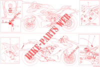 ETICHETTA DI AVVERTENZE per Ducati Supersport 950 S 2022