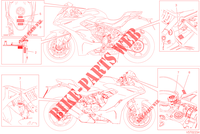 ETICHETTA DI AVVERTENZE per Ducati Supersport 950 2022