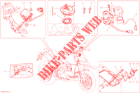 PARTI ELETTRICHE per Ducati Hypermotard 950 RVE 2022