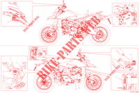 ETICHETTA DI AVVERTENZE per Ducati Hypermotard 950 SP 2022
