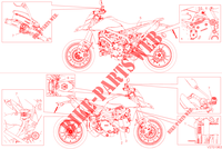 ETICHETTA DI AVVERTENZE per Ducati Hypermotard 950 2022