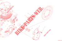 PIGNONE   CORONA   CATENA per Ducati Scrambler 1100 Tribute Pro 2023