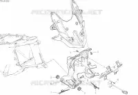 TELAIETTO ANTERIORE PORTAFARO  Multistrada ducati-motocicli 2023 Multistrada V4 S Travel Radar 37