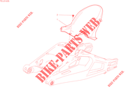 PARAFANGO POSTERIORE per Ducati Multistrada V4 S Full 2023