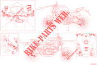 ETICHETTA DI AVVERTENZE per Ducati Monster + 2023