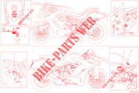 ETICHETTA DI AVVERTENZE per Ducati SUPERSPORT 950 2023