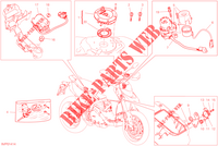 PARTI ELETTRICHE per Ducati HYPERMOTARD 950 RVE 2023