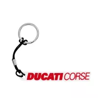 Portachiavi in ​​gomma-Logo DC Ducati-Ducati